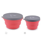 Easy Meals On-the-Go: Foldable Silicone Bowl