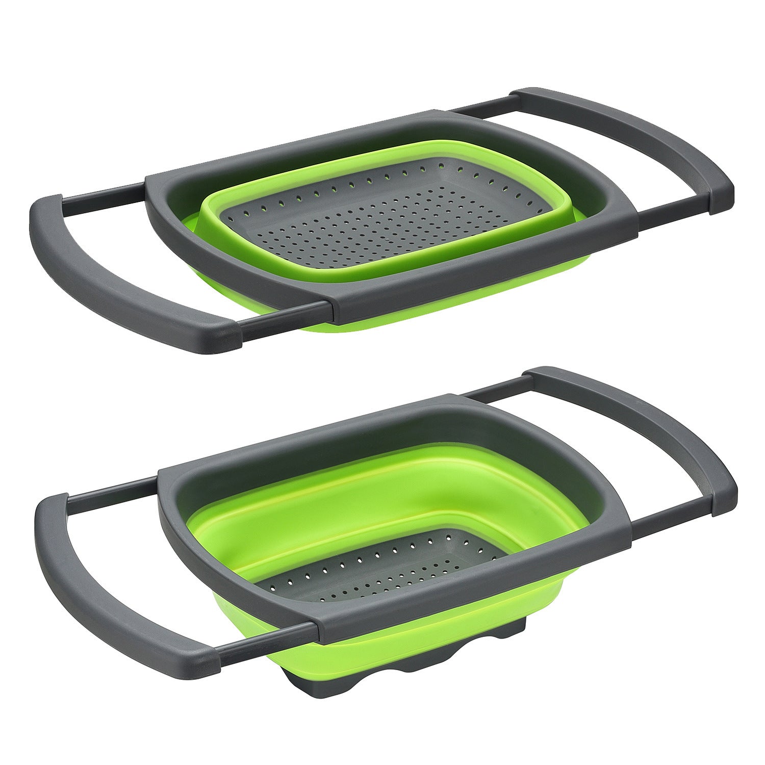 Collapsible Colander: Rinse, Drain, Store with Ease