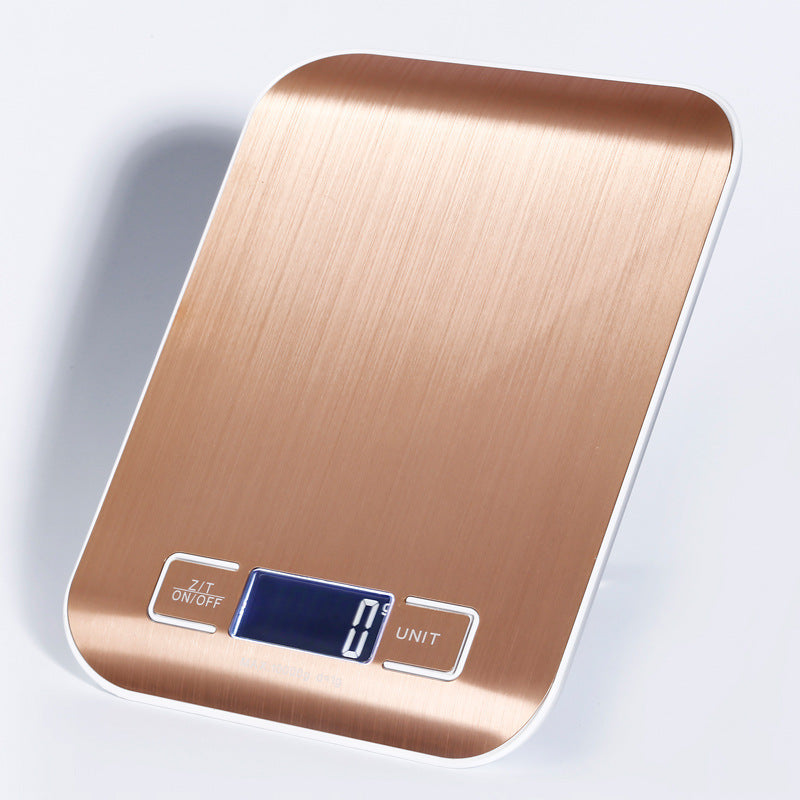 Sleek Stainless LCD Food Scale for Everyday Cooking