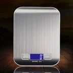 Sleek Stainless LCD Food Scale for Everyday Cooking