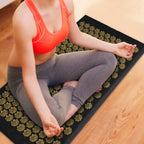 Stretch, Relax, Recharge: Acupressure Mat + Pillow