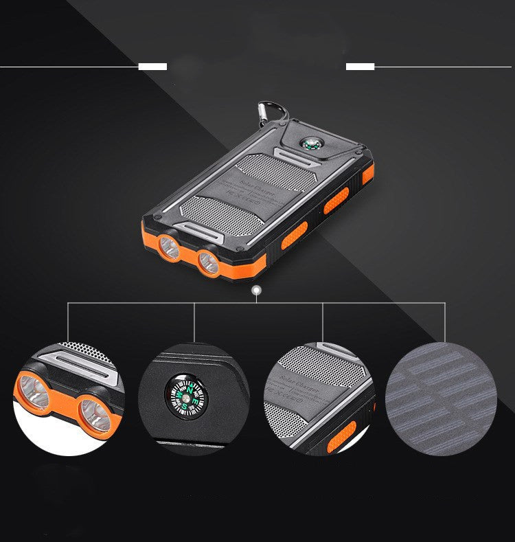 Sun-Charged Power, Anywhere: Outdoor Solar Power Bank