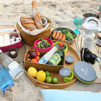 Easy Meals On-the-Go: Foldable Silicone Bowl