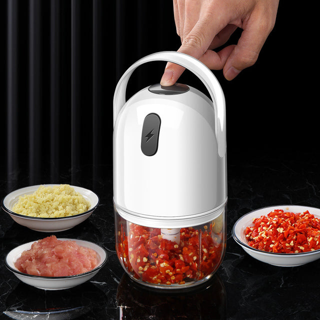 One-Touch Garlic Chopper for Faster, Fresher Meals