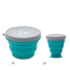 Easy Meals On-the-Go: Foldable Silicone Bowl