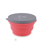 Easy Meals On-the-Go: Foldable Silicone Bowl