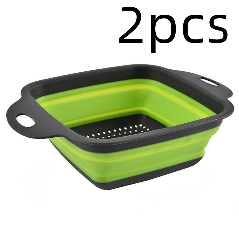 Collapsible Colander: Rinse, Drain, Store with Ease