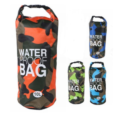 River to Beach: Camo Waterproof Bucket Bag