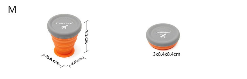 Easy Meals On-the-Go: Foldable Silicone Bowl