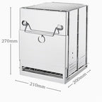 Fire, Fast: Compact Stainless Camping Wood Stove