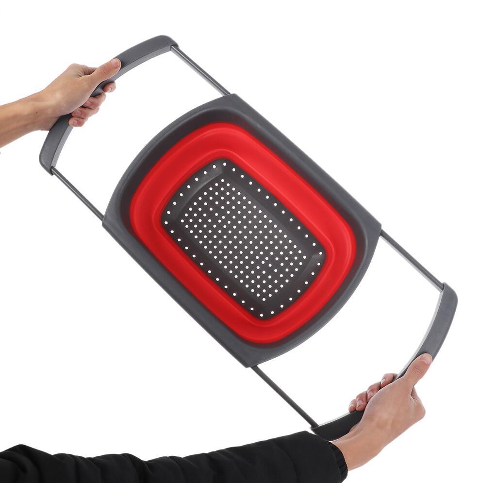 Collapsible Colander: Rinse, Drain, Store with Ease
