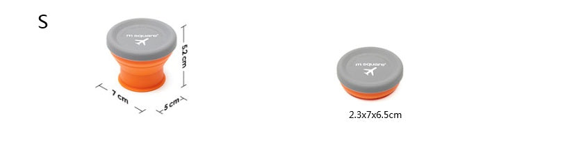 Easy Meals On-the-Go: Foldable Silicone Bowl