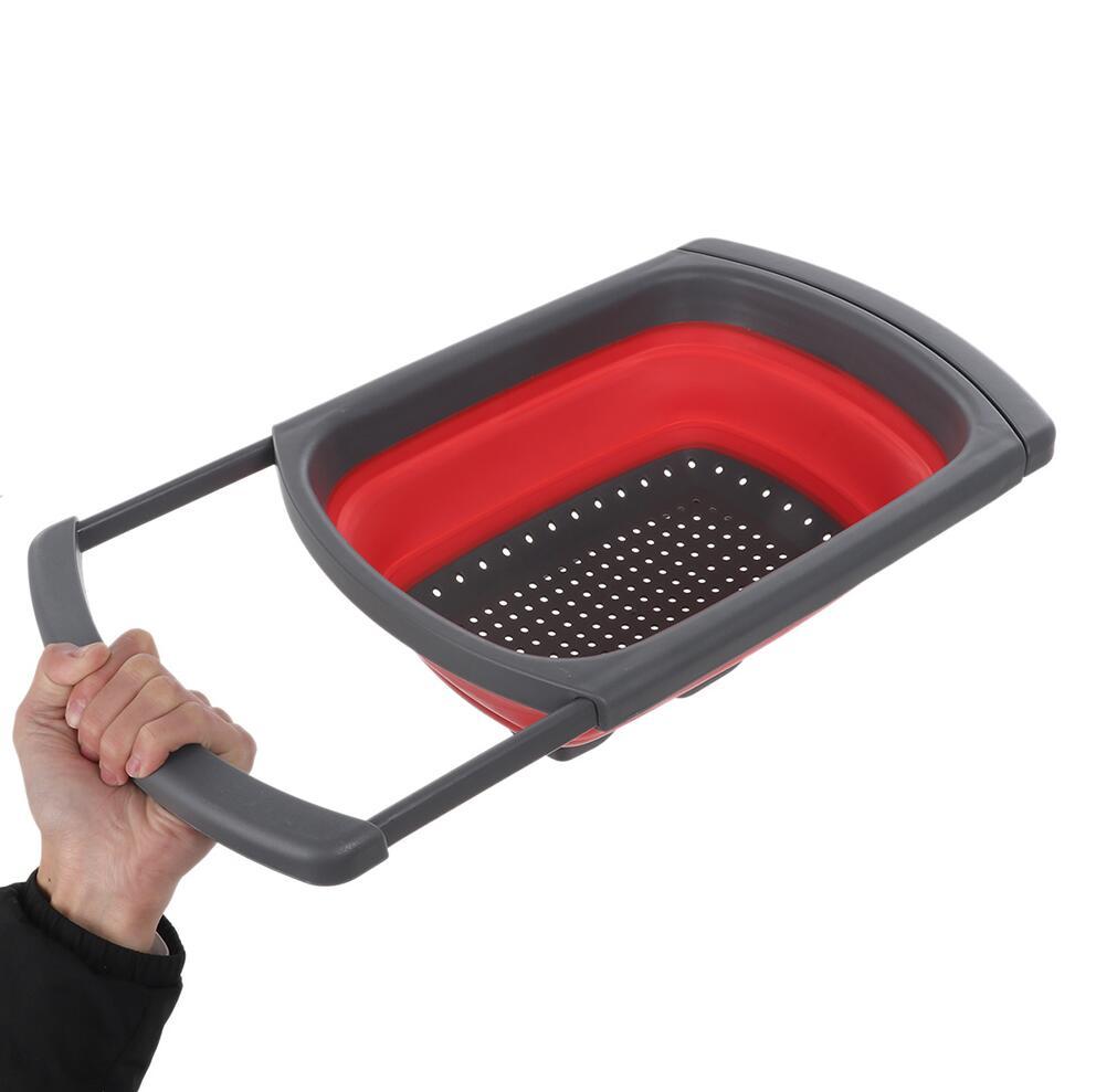 Collapsible Colander: Rinse, Drain, Store with Ease