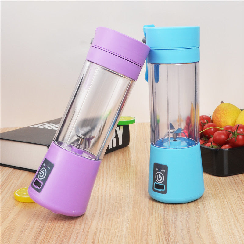 Grab-and-Go Smoothies: Rechargeable Mini Blender/Juicer