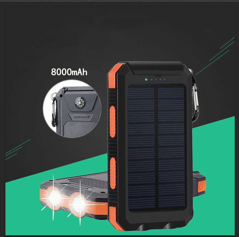 Sun-Charged Power, Anywhere: Outdoor Solar Power Bank