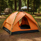 Adventure Ready: Cozy Double Opening Camp Tent