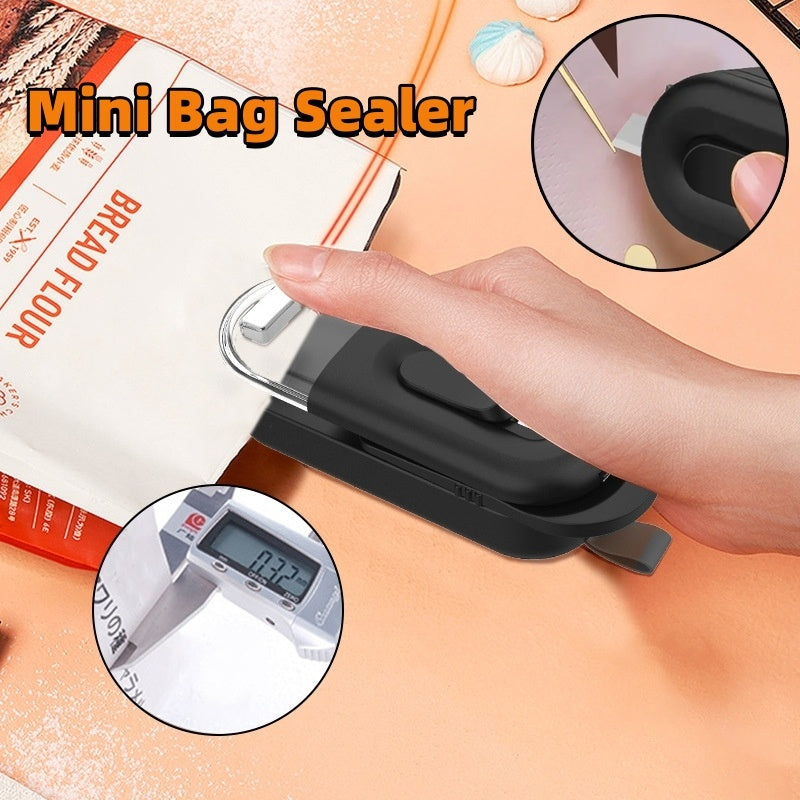 Seal and Go: Portable Kitchen Bag Resealer