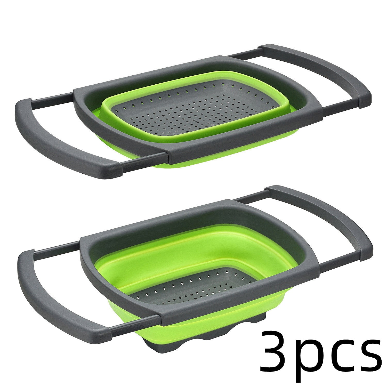 Collapsible Colander: Rinse, Drain, Store with Ease