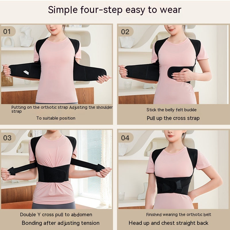 Stand Up Proud with Gentle Upper-Back Support