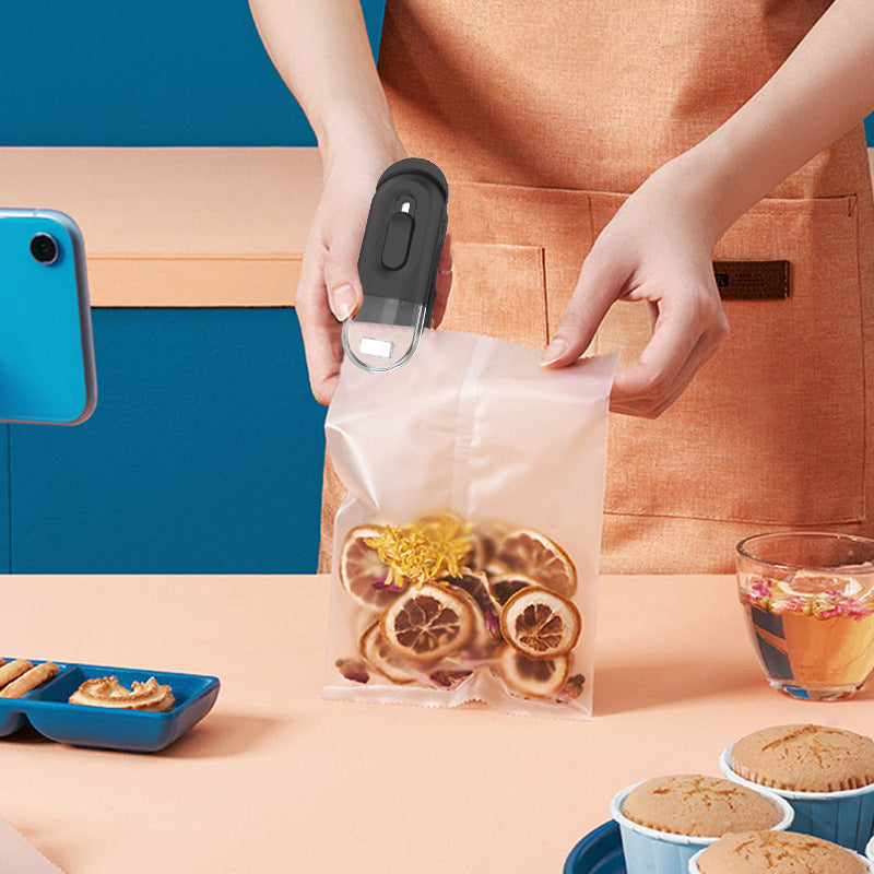 Seal and Go: Portable Kitchen Bag Resealer