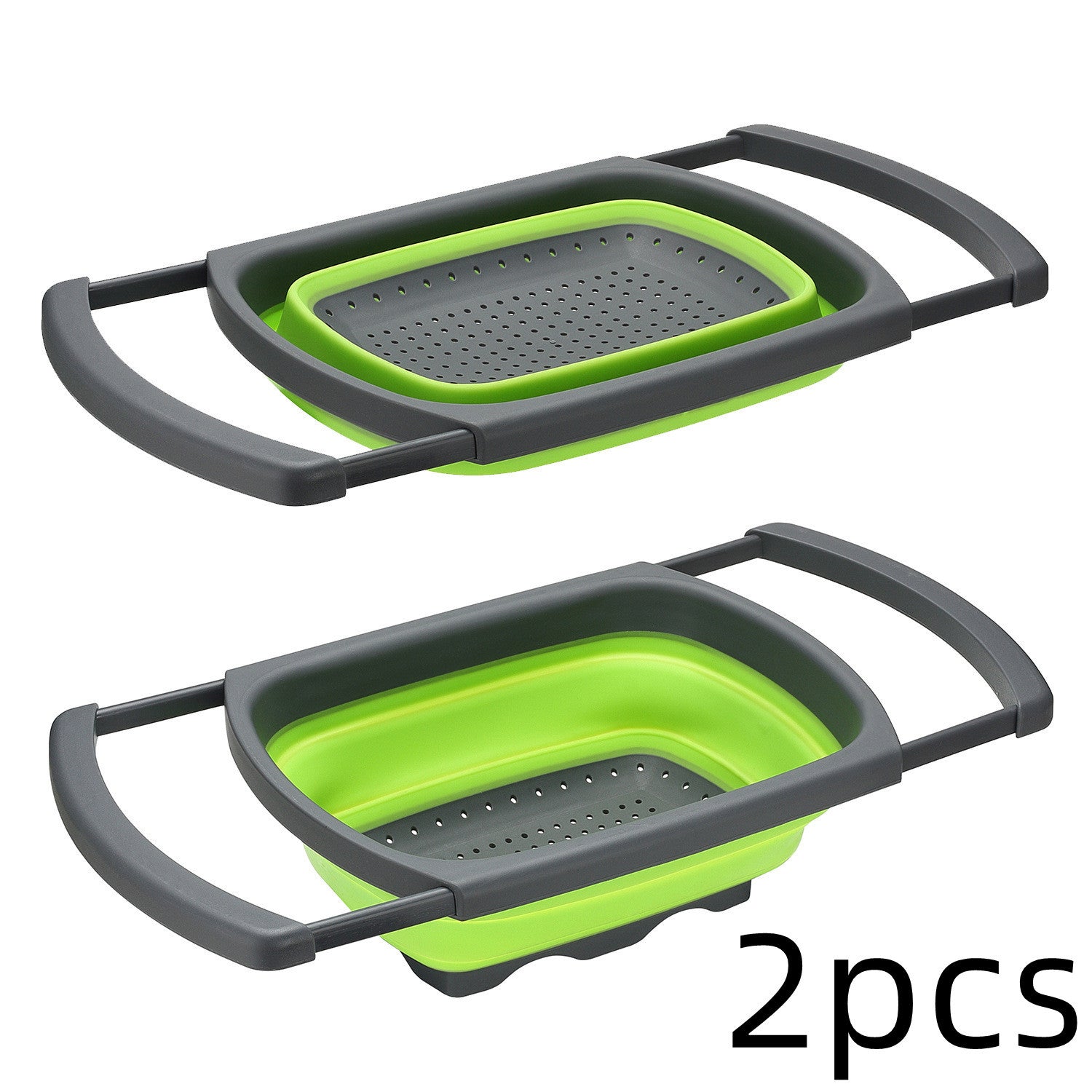 Collapsible Colander: Rinse, Drain, Store with Ease