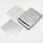 Fire, Fast: Compact Stainless Camping Wood Stove